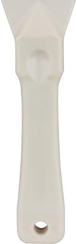 SPARTA Polypropylene Scraper Tool Food Safe Scraper for Removing Caked-On Residue in Commercial Kitchens, Plastic, 7.82 x 3 Inches, Tan, (Pack of 12) by SPARTA