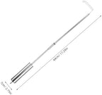 LIFKOME Oven Cleaning Rake for Grill Coal Ash Shovel BBQ Grill Ash Remover Easy Hanging Kitchen Cleaning Tool - Image 3