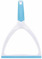 Shower Squeegee for Glass Doors and Bathroom Surfaces, Window Cleaning Tool with Handle, Water Wipe Tool for Shower Doors, Mirrors, Tiles and Windows by Unknown