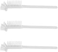 CLISPEED 5pcs Ergonomic Handle Microwave Oven Cleaning Brush Set with Angled Head High-Temperature Resistant Plastic Mini Scrub Brushes for Kitchen Appliance Cleaning by Clispeed
