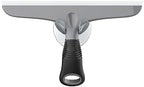 MR.SIGA Silicone Squeegee for Shower Doors, 25 cm/10 inch, Gray & Black by MRSIGA