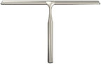 Better Living Deluxe XL Shower Squeegee, 12” Blade, Brushed Nickel - Image 2