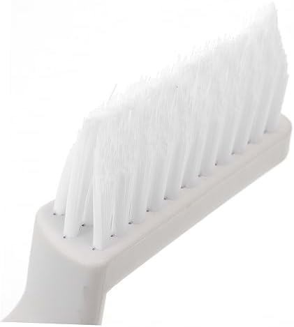 Ipetboom 2pcs Grout Cleaning Brush with Handle PP Bristle Scrubber for Tile Floor Baseboard Shower Tool for Home Maintenance - Image 7