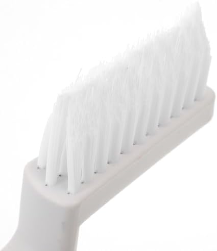 COLLBATH 2pcs Grout Brush with Handle Multi-Purpose Tile and Baseboard Cleaning Tool Hard Crevice Scrubber for Bathroom Kitchen Shower Floor Cleaning - Image 7