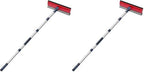 DSV Standard Professional Window Squeegee | 2-in-1 Window Cleaner Sponge and 10" Soft Rubber Strip with Extension Pole 50 Inch & 127 cm | Adjustable to Clean from Multiple Angles (Pack of 2) by DSVStandard