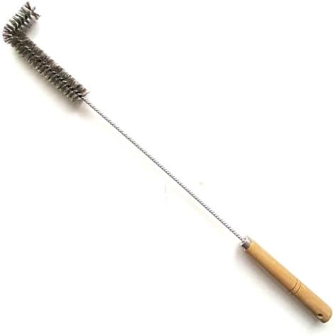 SUNRISE Fryer Brush with Long Handle (Stainless Steel, L Brush) by Unknown