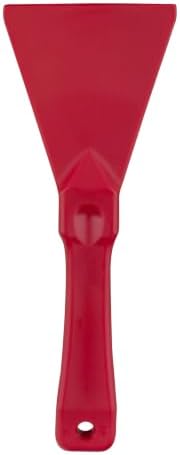 SPARTA 3" Plastic Handheld Scraper, Polypropylene, Red by SPARTA