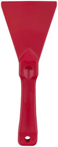 SPARTA 3" Plastic Handheld Scraper, Polypropylene, Red by SPARTA