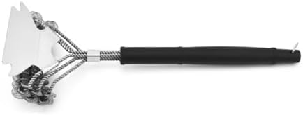 Stainless Steel Cleaning Brush, Kitchen Cleaning Tools, Pot Bottom Cleaning, Steel Wire Brush with Shovel, Steel Wire Brush for Oven Barbecue mesh - Image 2