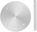 9.45Inch Heat Diffuser Plates for Gas Electric Stoves, Flygragon Stainless Steel Cooking Induction Adapter Plate for Glass Cooktop, Detachable Handle Induction Cooktop Converter Plate by Unknown