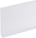 HARFINGTON 40ft x 5" Baseboard Trim Peel and Stick Wall Flexible Molding Trims, Self Adhesive PVC Cove Base Baseboards for Walls Corner, White by HARFINGTON