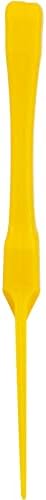 SPARTA Polypropylene Scraper Tool Food Safe Scraper for Removing Caked-On Residue in Commercial Kitchens, Plastic, 7.82 x 3 Inches, Yellow, (Pack of 12) - Image 2