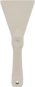 SPARTA Polypropylene Scraper Tool Food Safe Scraper for Removing Caked-On Residue in Commercial Kitchens, Plastic, 7.82 x 3 Inches, Tan by SPARTA