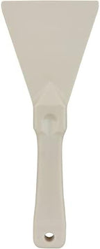 SPARTA Polypropylene Scraper Tool Food Safe Scraper for Removing Caked-On Residue in Commercial Kitchens, Plastic, 7.82 x 3 Inches, Tan by SPARTA