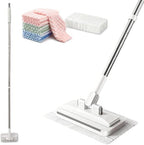 Hands-Free Flat Mop, Multi-Purpose Mops for Floor Cleaning by INWEJIA