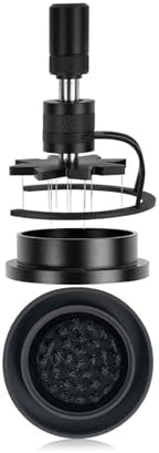 IKAPE 58MM WDT Tool, Espresso Stirrer Distribution Tool, Adjustable Needle Height, Coffee Stirrer with Dosing Funnel & Stand(With Brush) by IKAPE