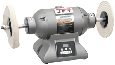 JET 8-Inch Industrial Bench Buffer, Variable Speed, 1 HP, 115/230V 1Ph (IBG-8VSB) by Unknown