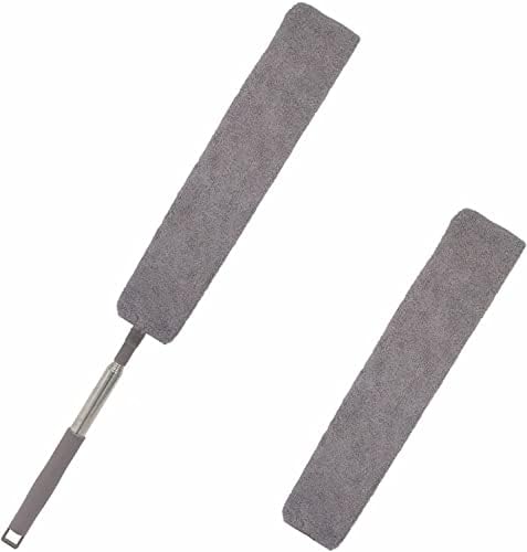 Retractable Gap Dust Cleaner, Under Refrigerator/Sofa Cleaning Tool, Microfiber Gap Duster, Suitable for Underneath Cleaning of Furniture, Fridges, Couch, Bed (25-55 Inch) by ThsGivingStore
