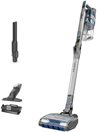 Shark IZ462H Vertex Ultra Lightweight Cordless Stick Vacuum with DuoClean PowerFins, Crevice, Pet Multi-Tool, Anti-Allergen, Brush, Removable Handheld, Flex, 60 min Runtime, Blue, MultiFLEX by Unknown