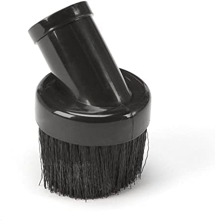Shop-Vac 9061500 Round Brush, 1.25 Inch Diameter, Gentle Cleaning Delicate Surfaces, Ideal for Upholstery and Carpets (1-Pack) by Shop-Vac