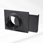 POWERTEC 70108 4 Inch Blast Gate for Dust Collector, Dust Collection Fittings by POWERTEC