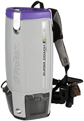 Super Coach Pro 10, 10 qt. Backpack Vacuum w/Horse Hair and Nylon Brush Blend Hard SurfaceTool Kit, 107342, Corded - Image 2