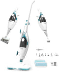 BLACK+DECKER 2-in-1 Steam Mop and Handheld Steam Cleaner, 1500W Electric Floor Steamer with 180° Swivel Steering, Fast 30s Heat-Up, Compact Foldable Storage, 13 Accessories for Tile & Hardwood Floors by Unknown