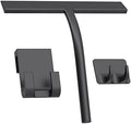 Silicone Shower Squeegee, Black, 11inch by Unknown