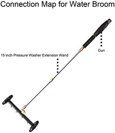 Tool Daily Dual-Function Undercarriage Cleaner with Swivel Wheel, 16 Inch - Image 6