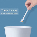 Lumkew Crevice Cleaning Brushes Tool for Tiny Small Spaces, 60Pcs, White - Image 6