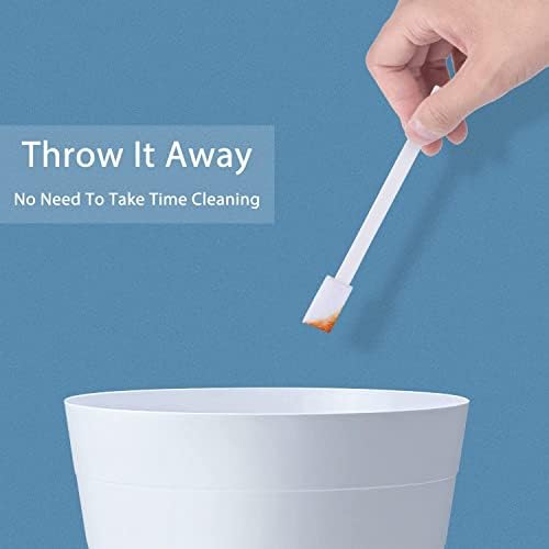 Lumkew Crevice Cleaning Brushes Tool for Tiny Small Spaces, 60Pcs, White - Image 6