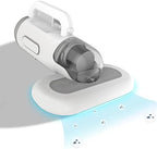 Portable Bed Vacuum Cleaner Cordless Rechargeable Professional Mattress Vacuum Cleaner Powerful Suction Handheld Deep Cleaner for Bed Sheet Carpet Fabric Sofa Vacuum Cleaning with Charging Dock by SWDK