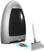EyeVac Home Touchless Vacuum Automatic Dustpan - Great for Sweeping Pet Hair Food Dirt Kitchen - Ultra Fast & Powerful, No More Bending Down, Bagless, Corded, Automatic Sensors, 1000 Watt (Silver) by EYE-VAC