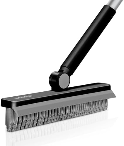 SetSail Grout Cleaner Brush with Long Handle, V-Shaped Floor Brush, Black by SetSail