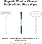 for Home Windows and Car Windshields: Double-Sided Magnetic Glass Cleaner Wiper Tool (1 Piece) - Image 7