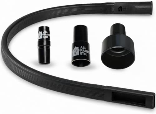 36-Inch Under Refrigerator Crevice Tool, Vacuum Attachment with 3 adapters by ALLPARTSETC