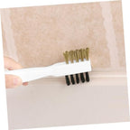 Gas Stove Scrub Brush Kitchen Cleaning Tool for Cooktop Grease and Grime Removal Gaps Cleaning Brush for Oil Stains and Burn Marks Easy to Use and Design - Image 6