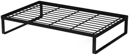 Stoves Top Cover, Pot Rack Base Bracket, Cooktop Multipurpose, Kitchen Gas Stoves Stand, Induction Cooker Rack for Pantry, Black, L by Fenteer