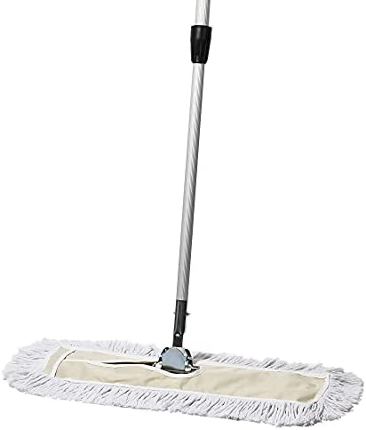 24 Inch Commercial Cotton Dust Mop & Floor Sweeper by TidyTools