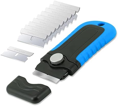 Gomake Razor Blade Scraper Tool for Sticker,Glue,Paint,Adhesives Removal,Glass Top Stove Cleaning - Image 2