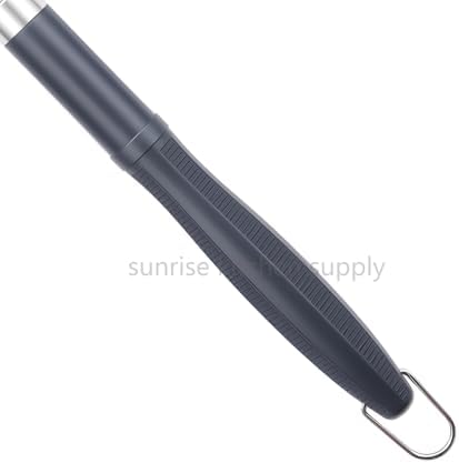 SUNRISE Fryer Brush with Long Handle (Stainless Steel with Plastic Handle, L, Single, and Double Brush) - Image 5