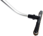 Cen-Tec Systems 95050 14” Natural Fill Floor Brush and 2-Piece S-Wand for Commercial Back Packs and Canister Vacuums, Black - Image 3