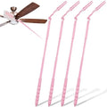 Colingmill 4 Pack Replacement Duster Handles, 3 Ft Extendable, Pink by Colingmill