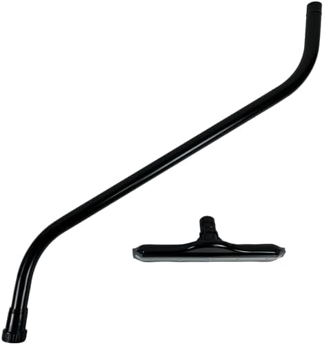 Cen-Tec Systems 1.5" Diameter Single Piece Commercial S-Wand with 14" Squeegee Tool for Wet/Dry Backpack and Commercial Vacuums by Cen-TecSystems