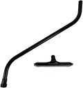 Cen-Tec Systems 1.5" Diameter Single Piece Commercial S-Wand with 14" Squeegee Tool for Wet/Dry Backpack and Commercial Vacuums by Cen-TecSystems