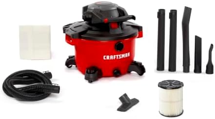 CRAFTSMAN CMXEVBE17606 12 Gal. 6.0 Peak HP Wet Dry Vac with Detach Blower by CRAFTSMAN