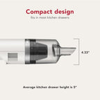 KitchenAid Go Cordless Kitchen Vacuum, Battery Included, KKVR121 - Image 6