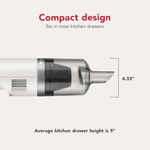 KitchenAid Go Cordless Kitchen Vacuum, Battery Included, KKVR121 - Image 6
