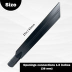 Crevice Tool Compatible with proteam Vacuum Parts and proteam Backpack Vacuum 1.5 inch 38mm Attachment for Commercial Hose Systems Replacement Parts - aspiradora de Mochila. - Image 3