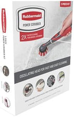 Rubbermaid Reveal Power Scrubber 5-Piece Kit, Cordless Electric Battery Powered Spin Scrub Brush, Water Resistant, for Home/Kitchen/Bathroom/Grout/Tile/Shower/Tub - Image 2